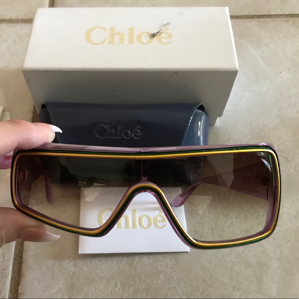 VERY RARE Chloe Asymmetrical Sunglasses